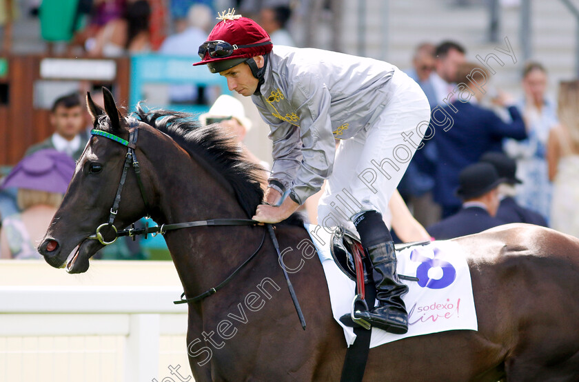 Simmering-0009 
 SIMMERING (Ryan Moore) winner of The Sodexo Live! Princess Margaret Stakes
Ascot 27 Jul 2024 - Pic Steven Cargill / Racingfotos.com