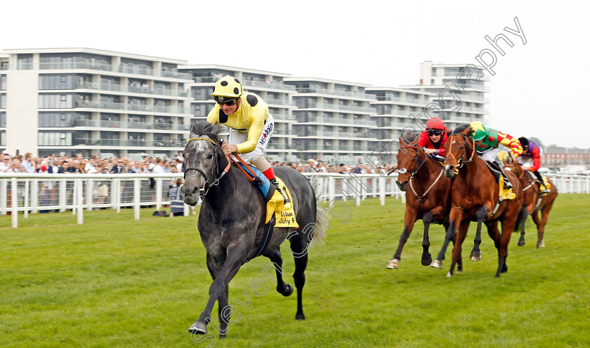 Defoe-0003 
 DEFOE (Andrea Atzeni) wins The Dubai Duty Free John Porter Stakes Newbury 21 Apr 2018 - Pic Steven Cargill / Racingfotos.com