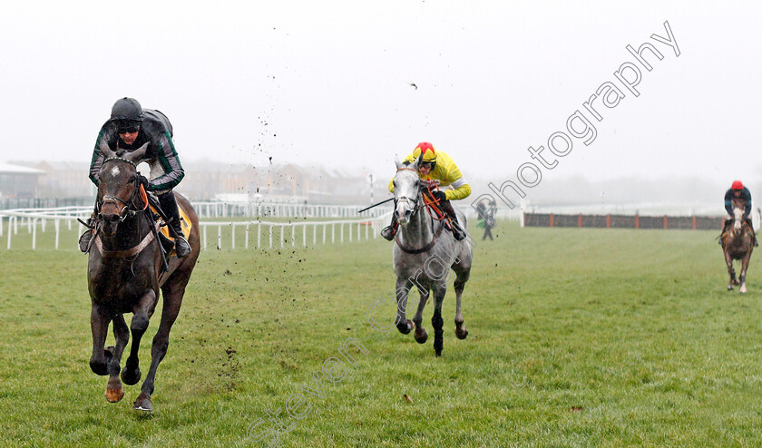 Altior-0004 
 ALTIOR (Nico de Boinville) wins The Betfair Exchange Chase Newbury 10 Feb 2018 - Pic Steven Cargill / Racingfotos.com