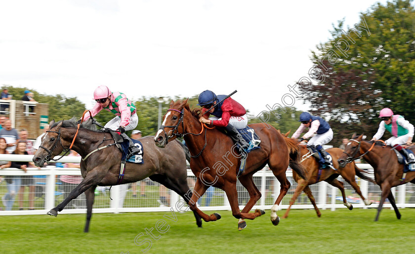 Lilac-Road-0002 
 LILAC ROAD (nearside, Tom Marquand) beats TECHNIQUE (farside) in The British Stallion Studs EBF Upavon Fillies Stakes
Salisbury 11 Aug 2021 - Pic Steven Cargill / Racingfotos.com