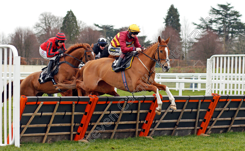 One-True-King-0003 
 ONE TRUE KING (Sam Twiston-Davies)
Ascot 20 Feb 2021 - Pic Steven Cargill / Racingfotos.com