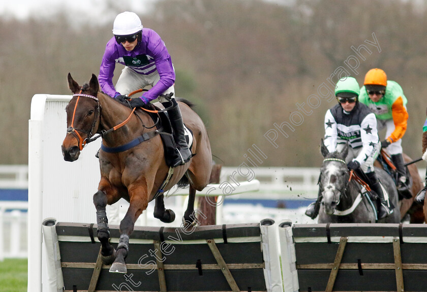 Rare-Edition-0001 
 RARE EDITION (Harry Cobden)
Ascot 17 Feb 2024 - Pic Steven Cargill / Racingfotos.com