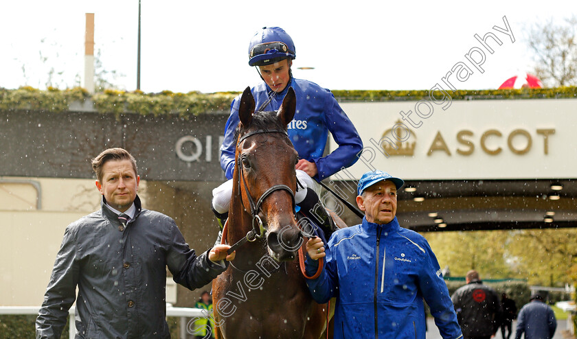 Dathanna-0006 
 DATHANNA (William Buick) after The Sky Bet Supporting Spinal Injuries Association British EBF Fillies Stakes Ascot 2 May 2018 - Pic Steven Cargill / Racingfotos.com