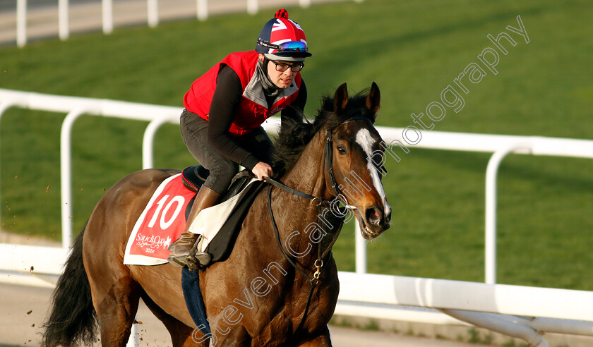 Roberto-Escobarr-0001 
 ROBERTO ESCOBARR training for The Red Sea Turf Handicap
King Abdulaziz Racecourse, Saudi Arabia 20 Feb 2024 - Pic Steven Cargill / Racingfotos.com