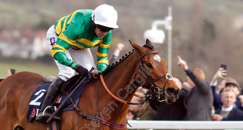 Defi-Du-Seuil-0004 
 DEFI DU SEUIL (Barry Geraghty) wins The JLT Novices Chase
Cheltenham 14 Mar 2019 - Pic Steven Cargill / Racingfotos.com