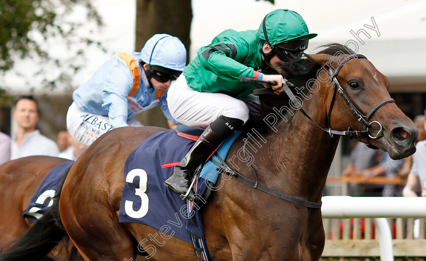 Pennywhistle-0004 
 PENNYWHISTLE (Robert Havlin) wins The Fly London Southend Airport To Milan Fillies Novice Stakes
Newmarket 20 Jul 2018 - Pic Steven Cargill / Racingfotos.com