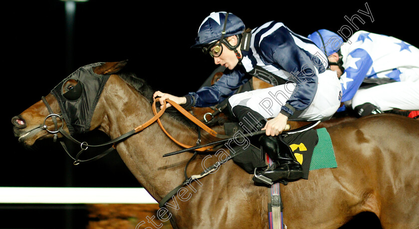 Cosmogyral-0004 
 COSMOGYRAL (Callum Shepherd) wins The Every Race Live On Racing TV Handicap
Kempton 16 Jan 2019 - Pic Steven Cargill / Racingfotos.com