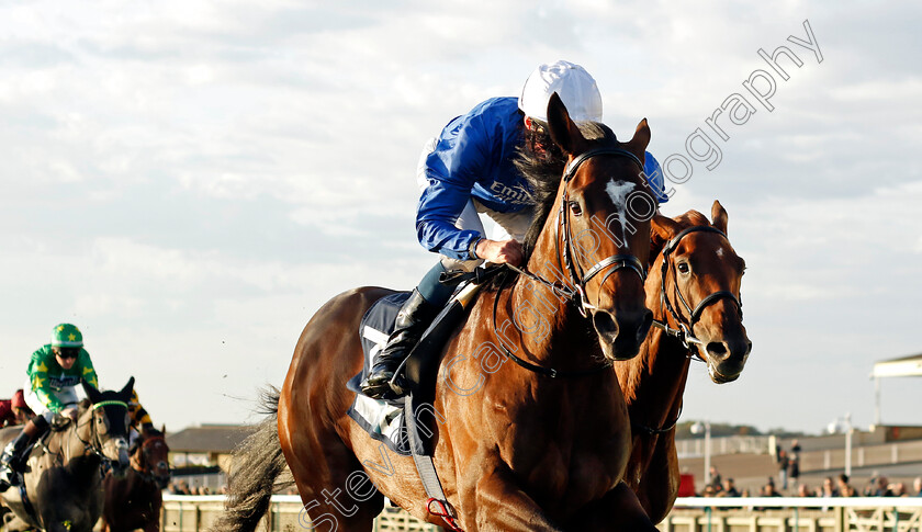 Military-Order-0001 
 MILITARY ORDER (William Buick) wins The British Stallion Studs EBF Future Stayers Novice Stakes
Newmarket 19 Oct 2022 - Pic Steven Cargill / Racingfotos.com