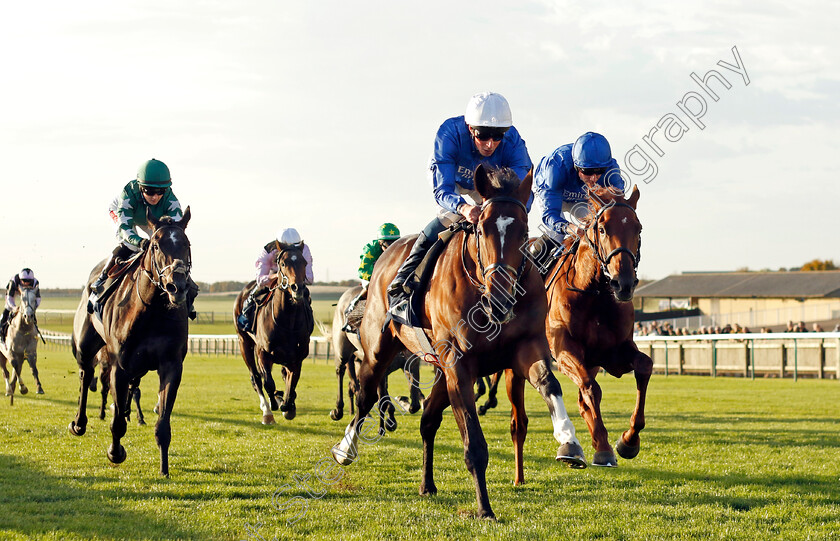 Military-Order-0003 
 MILITARY ORDER (William Buick) wins The British Stallion Studs EBF Future Stayers Novice Stakes
Newmarket 19 Oct 2022 - Pic Steven Cargill / Racingfotos.com