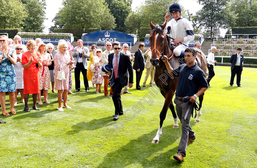 Production-0005 
 PRODUCTION (Oisin Murphy) after The Anders Foundation British EBF Crocker Bulteel Maiden Stakes
Ascot 27 Jul 2018 - Pic Steven Cargill / Racingfotos.com