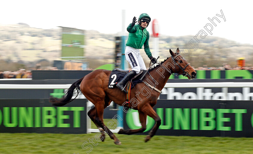 Footpad-0004 
 FOOTPAD (Ruby Walsh) wins The Racing Post Arkle Challenge Trophy Cheltenham 13 Mar 2018 - Pic Steven Carrgill / Racingfotos.com