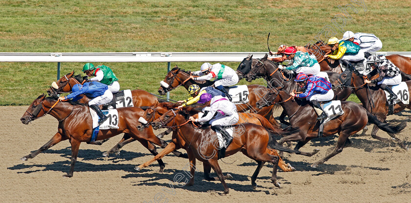 Dragonet-0006 
 DRAGONET (13, Maxime Guyon) wins The Prix des Collectivites Locales
Deauville 6 Aug 2022 - Pic Steven Cargill / Racingfotos.com