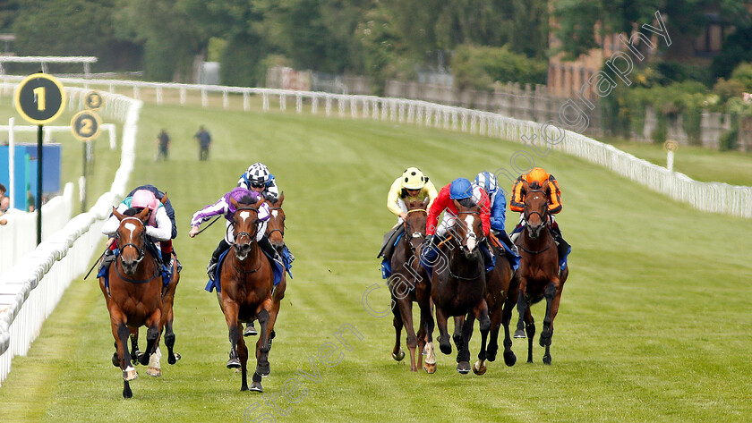 Enable-0006 
 ENABLE (Frankie Dettori) beats MAGICAL (2nd left) in The Coral Eclipse Stakes
Sandown 6 Jul 2019 - Pic Steven Cargill / Racingfotos.com