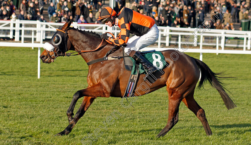 Northern-Beau-0006 
 NORTHERN BEAU (Brendan Powell) wins The Cheltenham Club Handicap Chase
Cheltenham 14 Dec 2019 - Pic Steven Cargill / Racingfotos.com