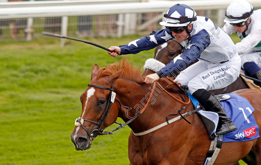 Zain-Claudette-0007 
 ZAIN CLAUDETTE (Ray Dawson) wins The Sky Bet Lowther Stakes
York 19 Aug 2021 - Pic Steven Cargill / Racingfotos.com