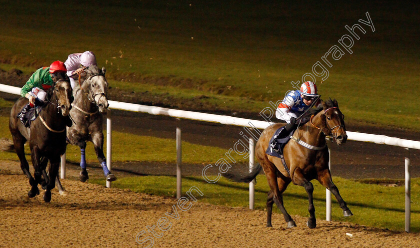 Outer-Space-0001 
 OUTER SPACE (Rossa Ryan) wins The Bet & Watch At sunbets.co.uk Classified Claiming Stakes Wolverhampton 15 Jan 2018 - Pic Steven Cargill / Racingfotos.com