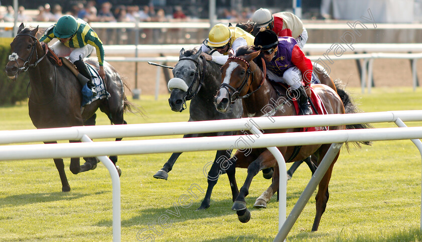 Call-To-Mind-0007 
 CALL TO MIND (Javier Castellano) beats PRINCE OF ARRAN (left) and CANESSAR (centre) in The Belmont Gold Cup Invitational Stakes
Belmont Park 8 Jun 2018 - Pic Steven Cargill / Racingfotos.com