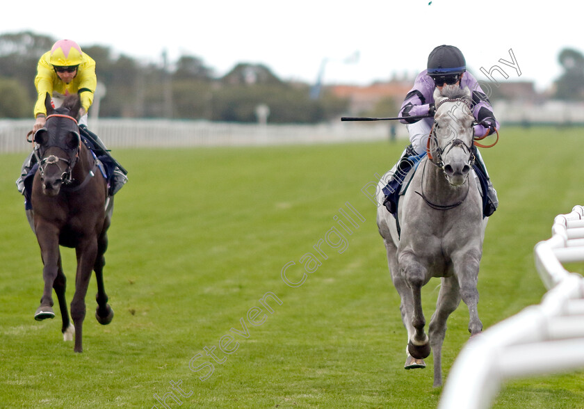 First-Folio-0005 
 FIRST FOLIO (Taylor Fisher) wins The National Horseracing Museum Supported By ARC Handicap
Yarmouth 15 Sep 2022 - Pic Steven Cargill / Racingfotos.com