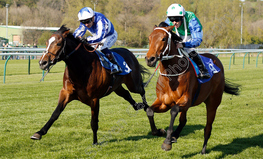 Love-So-Deep-0004 
 LOVE SO DEEP (right, Ben Curtis) beats BURIRAM (left) in The Follow @racingtv On Twitter Handicap Div1
Nottingham 10 Apr 2019 - Pic Steven Cargill / Racingfotos.com