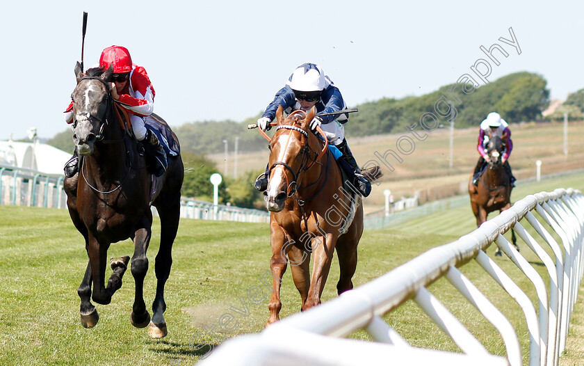 Matchmaking-0002 
 MATCHMAKING (right, Luke Morris) beats BERKSHIRE SPIRIT (left) in The mintbet.com 100% Casino Welcome Bonus Handicap
Brighton 3 Jul 2018 - Pic Steven Cargill / Racingfotos.com