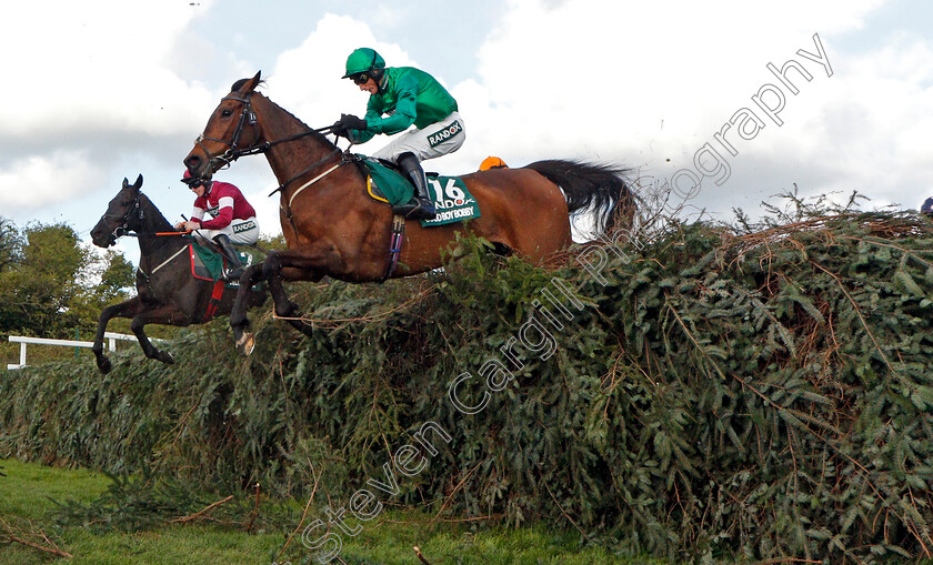 Delta-Work-and-Good-Boy-Bobby 
 DELTA WORK (farside, Jack Kennedy) with GOOD BOY BOBBY (right, Daryl Jacob) in the Randox Grand National 
Aintree 9 Apr 2022 - Pic Steven Cargill / Racingfotos.com