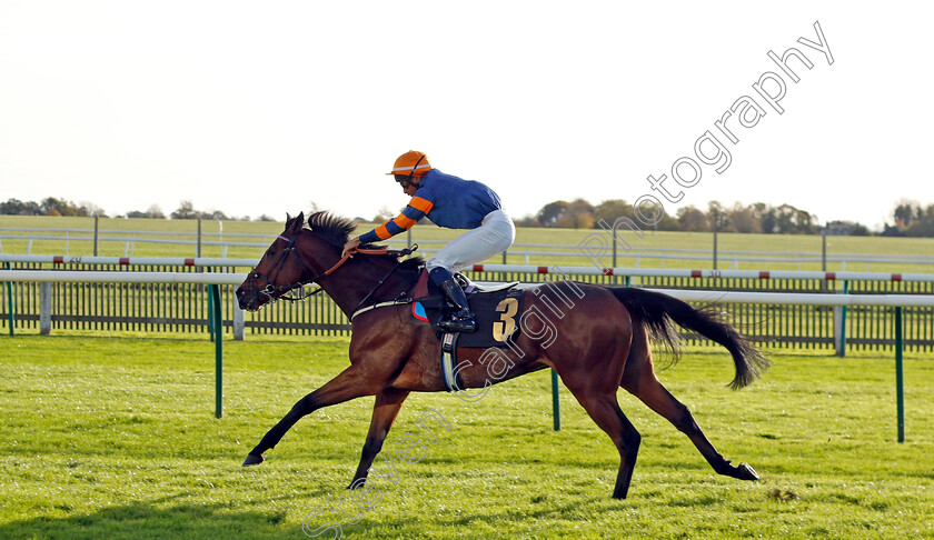 Turntable-0001 
 TURNTABLE (Kaiya Fraser) wins The Newmarket Beacon Thanks Mark Kirby Handicap
Newmarket 28 Oct 2022 - Pic Steven Cargill / Racingfotos.com