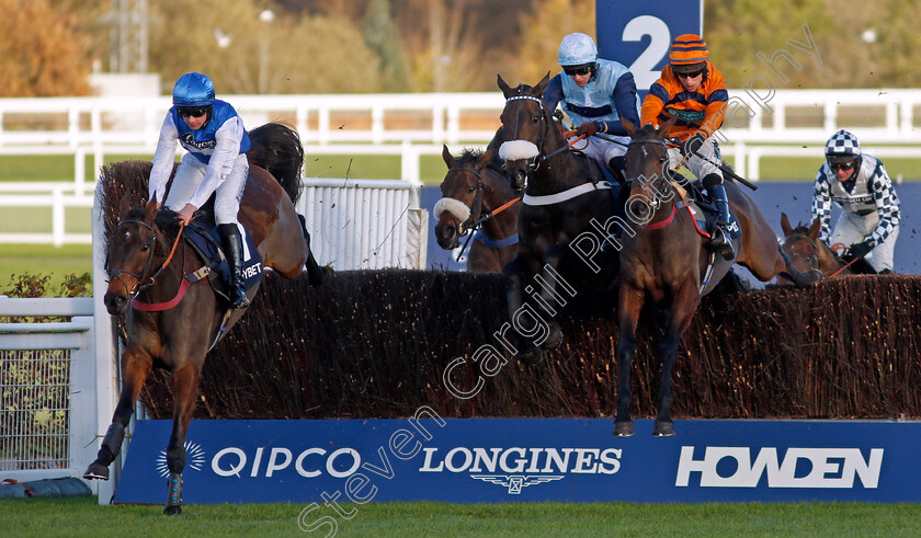 Gemirande-0004 
 GEMIRANDE (Charlie Deutsch) beats TERRESITA (right) in The Copybet Handicap Chase
Ascot 22 Nov 2024 - Pic Steven Cargill / Racingfotos.com