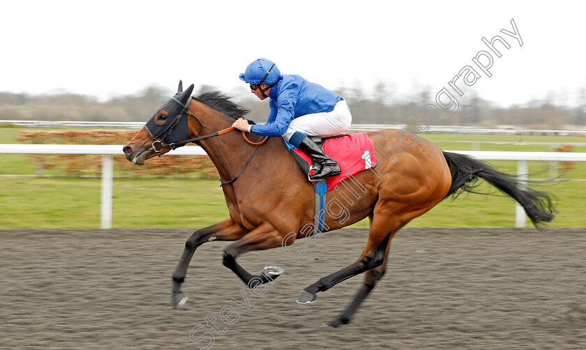 Dathanna-0003 
 DATHANNA (William Buick) wins The Betfred Treble Odds On Lucky 15's Fillies Stakes Kempton 7 Apr 2018 - Pic Steven Cargill / Racingfotos.com