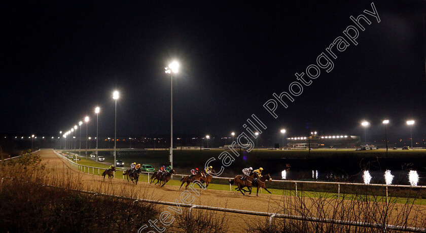 Wolverhampton-0005 
 WHATWOULDYOUKNOW (green, Franny Norton) in midfield on his way to winning The Bombardier Handicap Div2
Wolverhampton 5 Dec 2020 - Pic Steven Cargill / Racingfotos.com