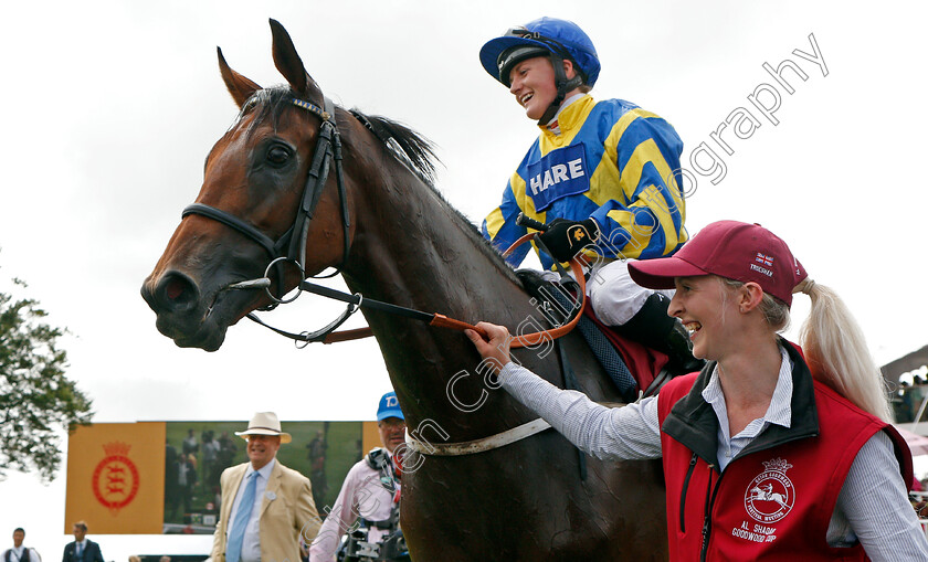 Trueshan-0008 
 TRUESHAN (Hollie Doyle) after The Al Shaqab Goodwood Cup
Goodwood 27 Jul 2021 - Pic Steven Cargill / Racingfotos.com