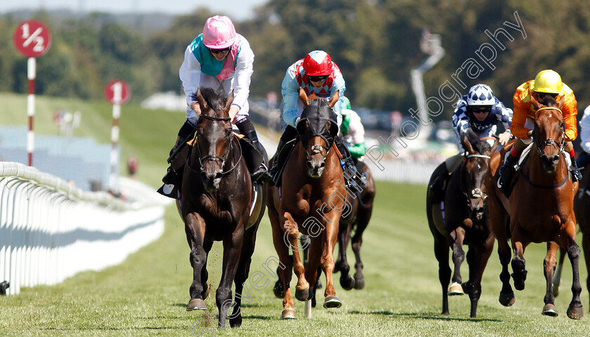 Mirage-Dancer-0006 
 MIRAGE DANCER (left, Ryan Moore) beats RED VERDON (centre) and SECOND STEP (right) in The Bombay Sapphire Glorious Stakes
Goodwood 3 Aug 2018 - Pic Steven Cargill / Racingfotos.com