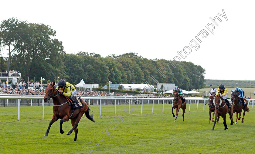 Radio-Caroline-0003 
 RADIO CAROLINE (William Buick) wins The Rich Energy Selling Stakes
Newmarket 6 Aug 2021 - Pic Steven Cargill / Racingfotos.com