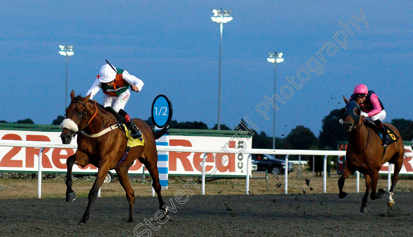 Vis-A-Vis-0001 
 VIS A VIS (Shane Kelly) wins The 32Red.com Handicap
Kempton 8 Aug 2018 - Pic Steven Cargill / Racingfotos.com