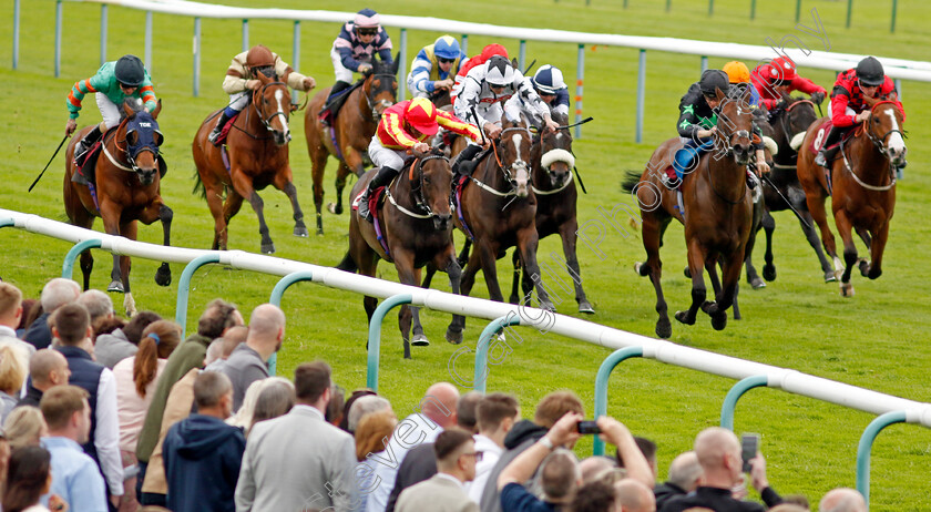 Lil-Guff-0002 
 LIL GUFF (centre, James Doyle) beats GIDWA (right) in The Cazoo Edge Green Handicap
Haydock 21 May 2022 - Pic Steven Cargill / Racingfotos.com