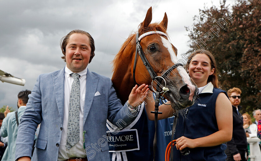 Live-In-The-Dream-0017 
 LIVE IN THE DREAM with Adam West after The Coolmore Nunthorpe Stakes
York 25 Aug 2023 - Pic Steven Cargill / Racingfotos.com