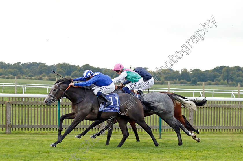 Zanbaq-0003 
 ZANBAQ (Jim Crowley) wins The Al Basti Equiworld Dubai British EBF Rosemary Stakes
Newmarket 23 Sep 2022 - Pic Steven Cargill / Racingfotos.com