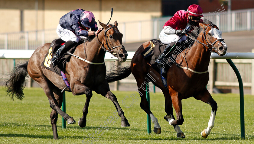 Colonel-Whitehead-0002 
 COLONEL WHITEHEAD (Ellie Mackenzie) beats DON'T TELL CLAIRE (left) in The Close Brothers Invoice Finance Handicap
Newmarket 19 Sep 2020 - Pic Steven Cargill / Racingfotos.com