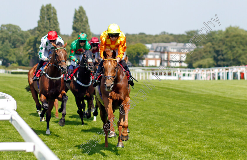 Sleeping-Lion-0001 
 SLEEPING LION (Ryan Moore)
Sandown 7 Jul 2023 - Pic Steven Cargill / Racingfotos.com