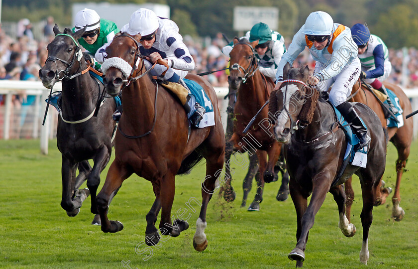 Gushing-Gold-0002 
 GUSHING GOLD (left, William Buick) beats LEXINGTON BELLE (right) in The OR8Wellness EBF Stallions Nursery
York 24 Aug 2023 - Pic Steven Cargill / Racingfotos.com