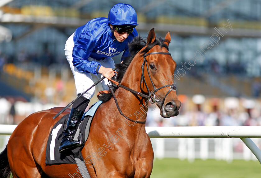 Rastrelli-0002 
 RASTRELLI (William Buick) before winning The Dubai Duty Free Golf World Cup British EBF Stakes Newbury 20 Apr 2018 - Pic Steven Cargill / Racingfotos.com