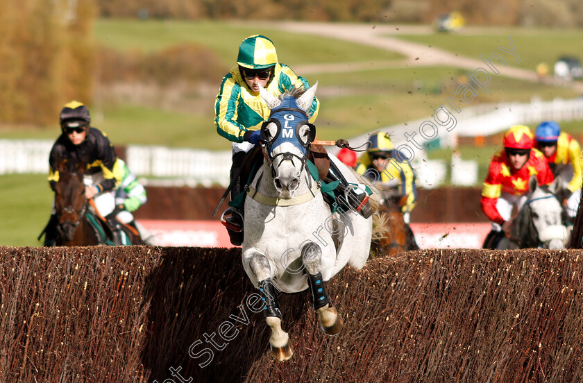 Diakali-0001 
 DIAKALI (Joshua Moore) wins The squareintheair.com Novices Chase
Cheltenham 26 Oct 2018 - Pic Steven Cargill / Racingfotos.com