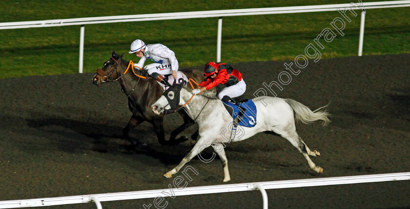 Epsom-Faithfull-0001 
 EPSOM FAITHFULL (farside, David Egan) beats SILVER SAMURAI (nearside) in The Unibet 3 Uniboosts A Day Handicap
Kempton 2 Mar 2022 - Pic Steven Cargill / Racingfotos.com