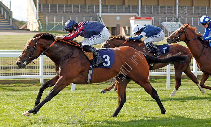 Hickory-0005 
 HICKORY (Tom Marquand) wins The EBF Future Stayers Novice Stakes
Yarmouth 25 Aug 2020 - Pic Steven Cargill / Racingfotos.com