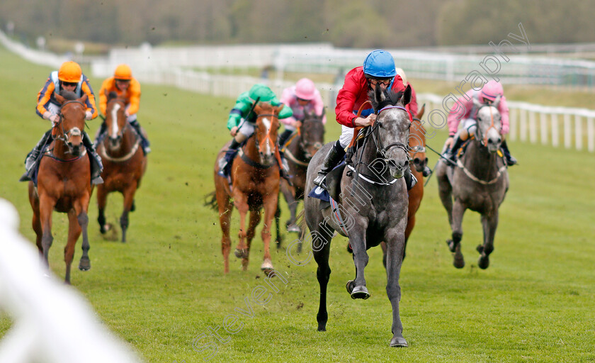 Cloudy-Dawn-0004 
 CLOUDY DAWN (Ryan Moore) wins The Enjoy Horse Racing Promotions At Novibet Fillies Novice Stakes
Lingfield 8 May 2021 - Pic Steven Cargill / Racingfotos.com