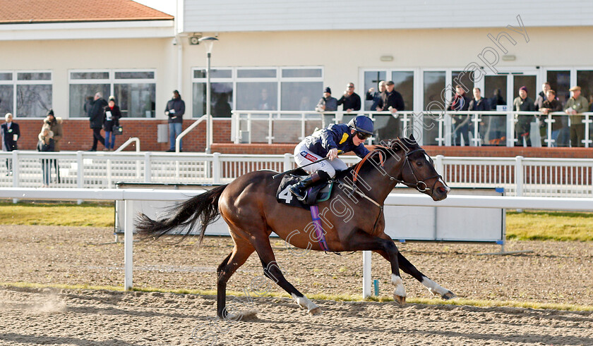 Sansevero-0004 
 SANSEVERO (Hollie Doyle) wins The May Bank Holiday Fun Day Median Auction Maiden Stakes
Chelmsford 11 Feb 2020 - Pic Steven Cargill / Racingfotos.com