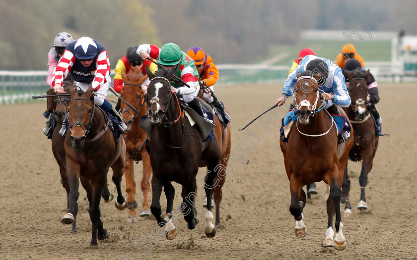 Sotomayor-0001 
 SOTOMAYOR (right, Tom Marquand) beats THE JEAN GENIE (centre) and SAUCHIEHALL STREET (left) in The Betway Handicap
Lingfield 23 Mar 2019 - Pic Steven Cargill / Racingfotos.com