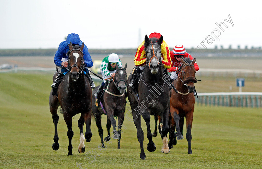 River-Alwen-0003 
 RIVER ALWEN (right, Jamie Spencer) beats WESTERN SYMPHONY (left) in The Better Odds On Betfair Exchange Handicap
Newmarket 2 May 2021 - Pic Steven Cargill / Racingfotos.com