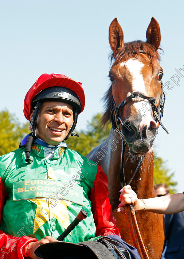 Billesdon-Brook-0023 
 BILLESDON BROOK (Sean Levey) after The Qipco 1000 Guineas Stakes Newmarket 6 May 2018 - Pic Steven Cargill / Racingfotos.com