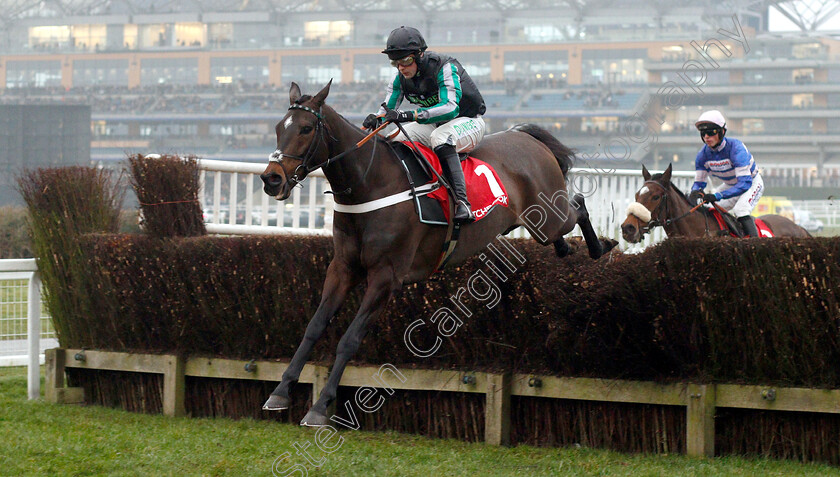 Altior-0002 
 ALTIOR (Nico De Boinville) wins The Matchbook Clarence House Chase
Ascot 19 Jan 2019 - Pic Steven Cargill / Racingfotos.com