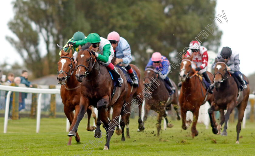 Moswaat-0003 
 MOSWAAT (Cameron Noble) wins The British EBF Novice Stakes
Yarmouth 16 Oct 2023 - Pic Steven Cargill / Racingfotos.com